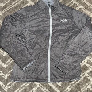 The North Face Charcoal Gray Quilted Jacket women’s size XS